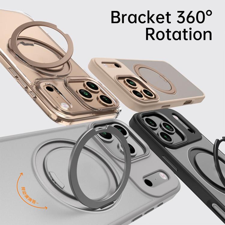 For iPhone 17 Pro Kalebol Rotating Magnetic Holder MagSafe Phone Case