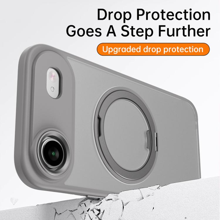 For iPhone Air Kalebol Rotating Magnetic Holder MagSafe Phone Case