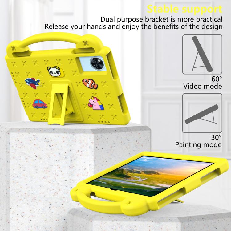 For Doogee U11 / U11 Pro / Infinix XPad 30E Handle Kickstand Children EVA Shockproof Tablet Case