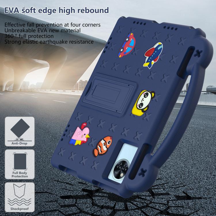 For Doogee Tab E3 10.95 2025 Handle Kickstand Children EVA Shockproof Tablet Case