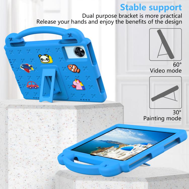 For Doogee Tab G6 / G6+ 11 Handle Kickstand Children EVA Shockproof Tablet Case