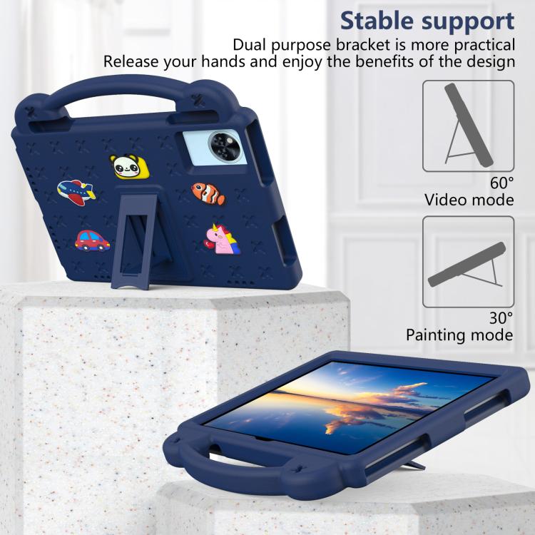 For Doogee Tab G6 / G6+ 11 Handle Kickstand Children EVA Shockproof Tablet Case