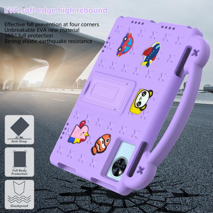 For Doogee Tab G6 / G6+ 11 Handle Kickstand Children EVA Shockproof Tablet Case