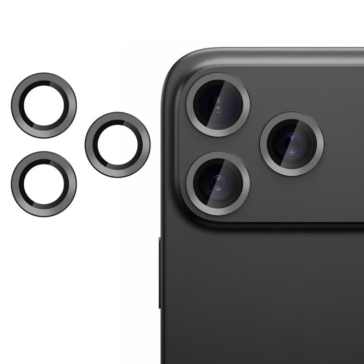 For iPhone 17 Pro Kalebol No Flicker Ultra-Thin Individual Camera Lens Tempered Glass Film