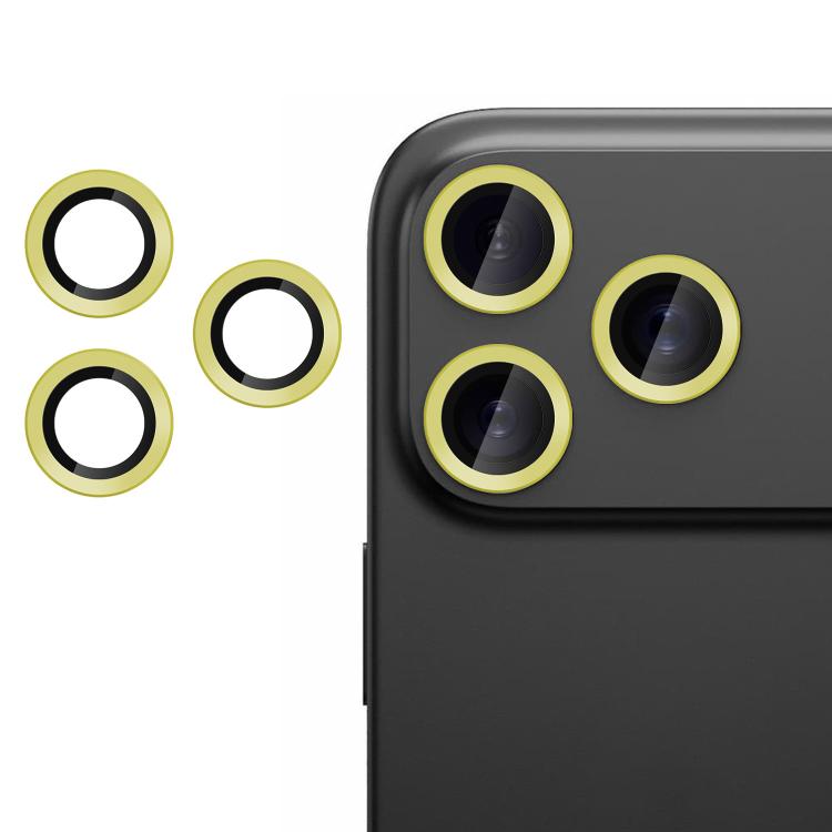For iPhone 17 Pro Kalebol No Flicker Ultra-Thin Individual Camera Lens Tempered Glass Film