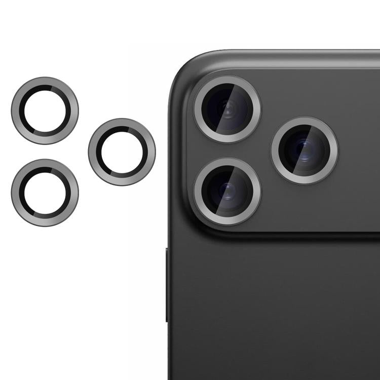 For iPhone 17 Pro Kalebol No Flicker Ultra-Thin Individual Camera Lens Tempered Glass Film