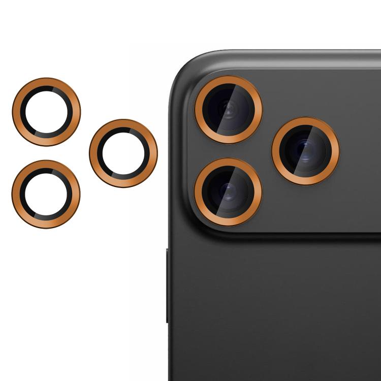 For iPhone 17 Pro Kalebol No Flicker Ultra-Thin Individual Camera Lens Tempered Glass Film
