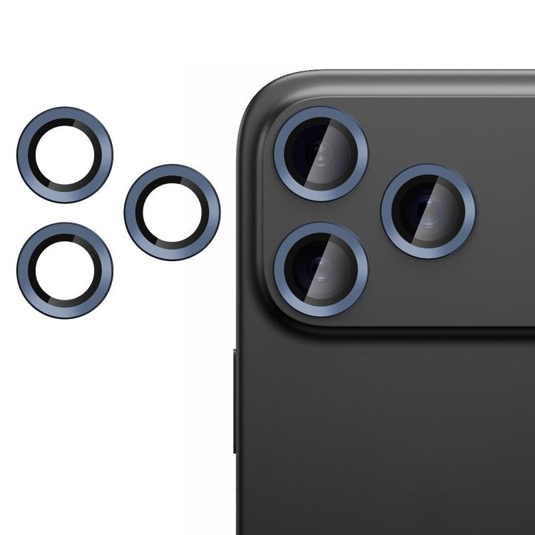 For iPhone 17 Pro Kalebol No Flicker Ultra-Thin Individual Camera Lens Tempered Glass Film