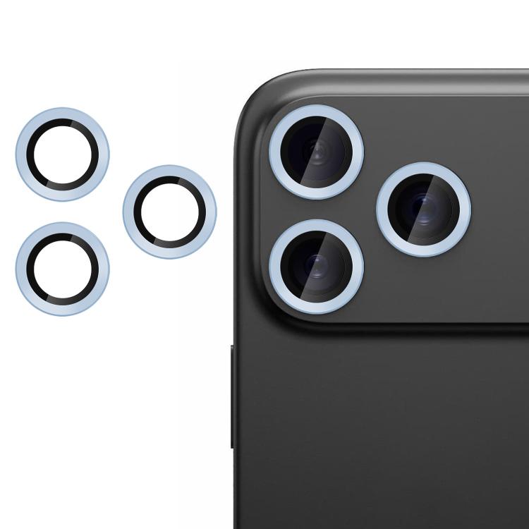 For iPhone 17 Pro Kalebol No Flicker Ultra-Thin Individual Camera Lens Tempered Glass Film