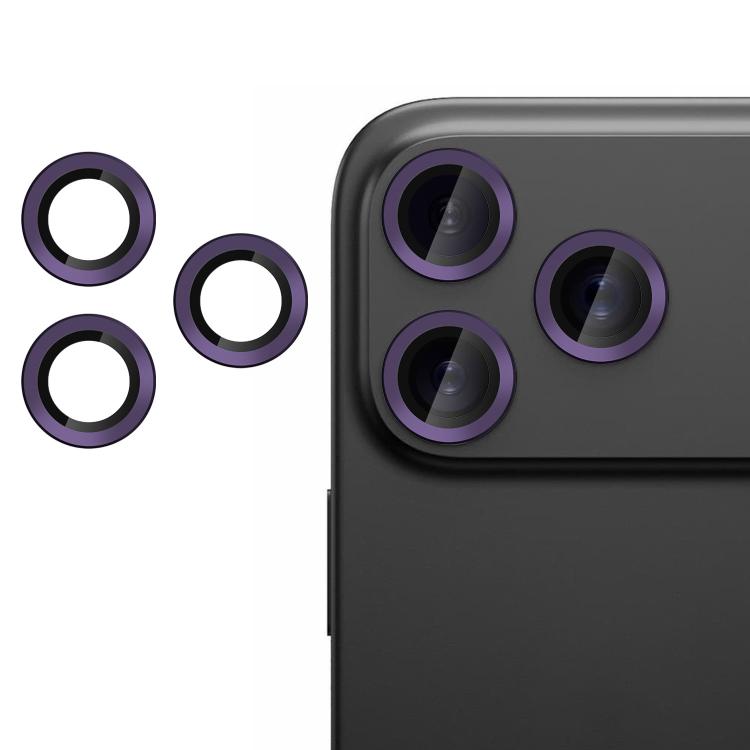 For iPhone 17 Pro Kalebol No Flicker Ultra-Thin Individual Camera Lens Tempered Glass Film