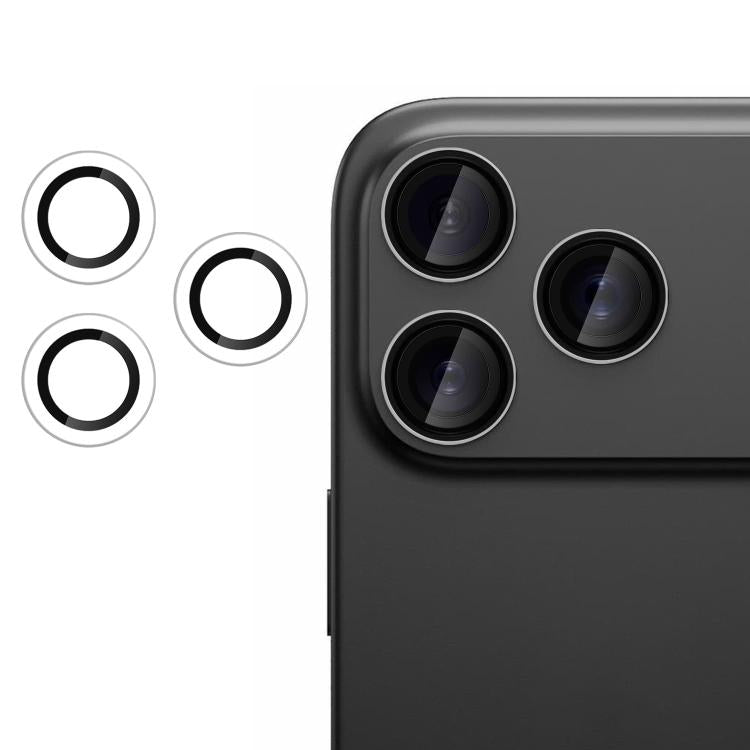 For iPhone 17 Pro Kalebol No Flicker Ultra-Thin Individual Camera Lens Tempered Glass Film