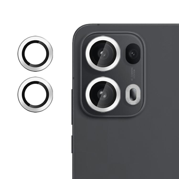 For OPPO Reno13 Pro Global Kalebol No Flicker Ultra-Thin Individual Camera Lens Tempered Glass Film