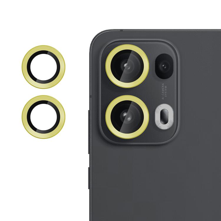 For OPPO Reno13 Pro Global Kalebol No Flicker Ultra-Thin Individual Camera Lens Tempered Glass Film