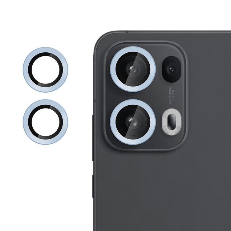 For OPPO Reno13 Pro Global Kalebol No Flicker Ultra-Thin Individual Camera Lens Tempered Glass Film