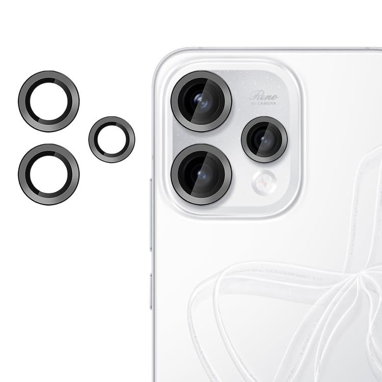 For OPPO Reno 15C Kalebol No Flicker Ultra-Thin Individual Camera Lens Tempered Glass Film