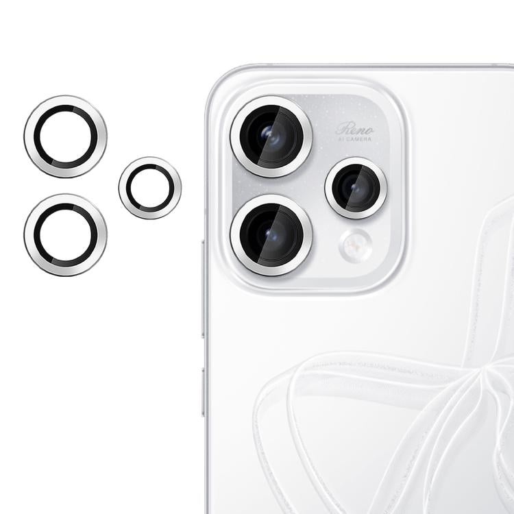 For OPPO Reno 15C Kalebol No Flicker Ultra-Thin Individual Camera Lens Tempered Glass Film