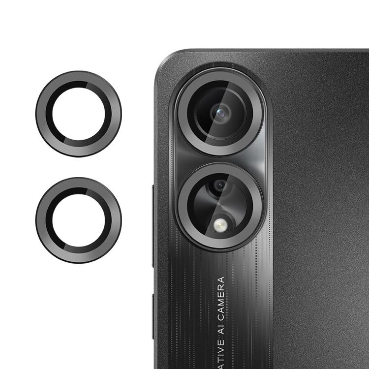 For OPPO A78 4G Kalebol No Flicker Ultra-Thin Individual Camera Lens Tempered Glass Film