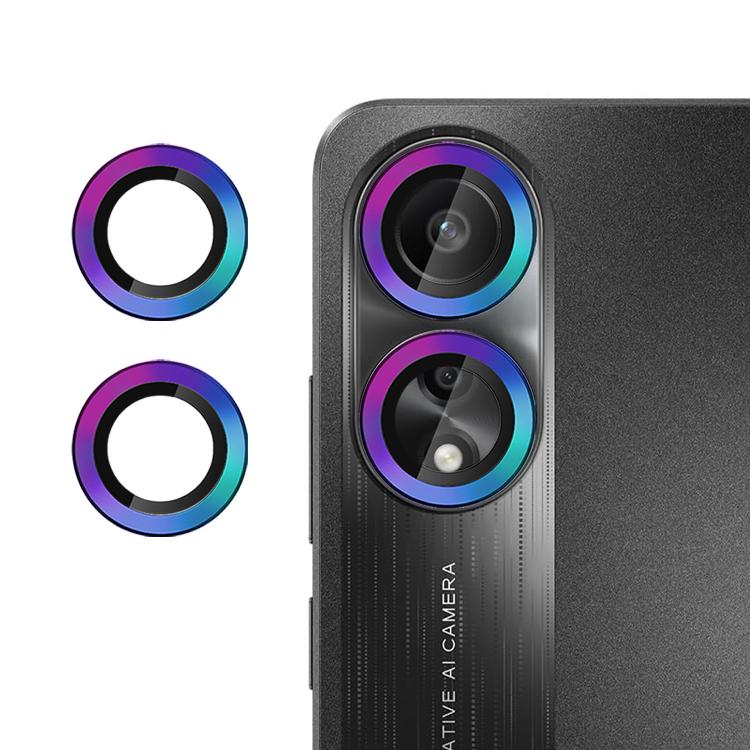 For OPPO A78 4G Kalebol No Flicker Ultra-Thin Individual Camera Lens Tempered Glass Film