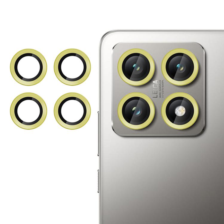 For Xiaomi 14T Kalebol No Flicker Ultra-Thin Individual Camera Lens Tempered Glass Film