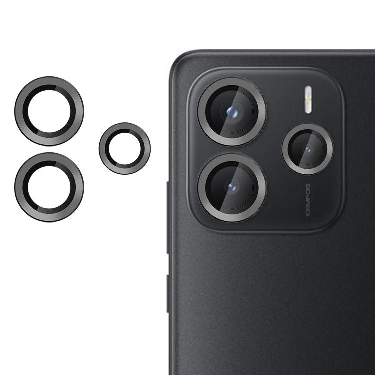 For Redmi Note 14 4G Kalebol No Flicker Ultra-Thin Individual Camera Lens Tempered Glass Film