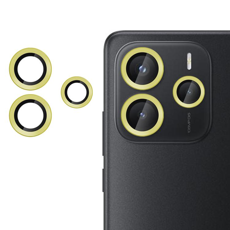 For Redmi Note 14 4G Kalebol No Flicker Ultra-Thin Individual Camera Lens Tempered Glass Film