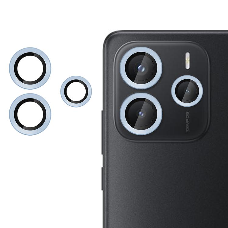 For Redmi Note 14 4G Kalebol No Flicker Ultra-Thin Individual Camera Lens Tempered Glass Film