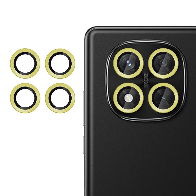 For Redmi Note 14 Pro 5G Kalebol No Flicker Ultra-Thin Individual Camera Lens Tempered Glass Film