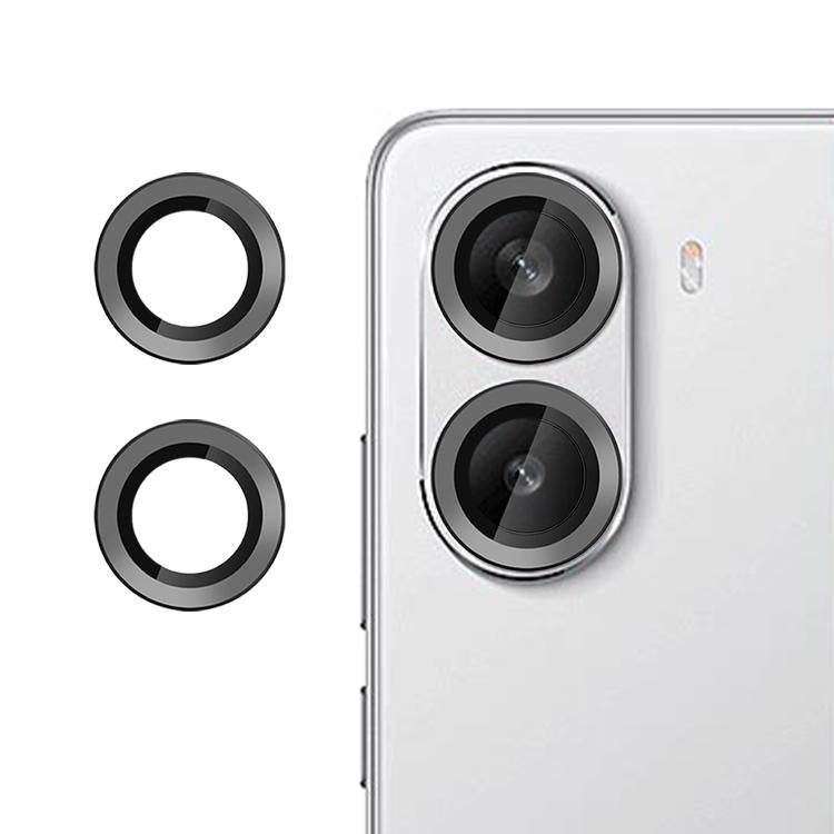 For Xiaomi Poco X7 Pro / Redmi Turbo 4 Kalebol No Flicker Ultra-Thin Individual Camera Lens Tempered Glass Film