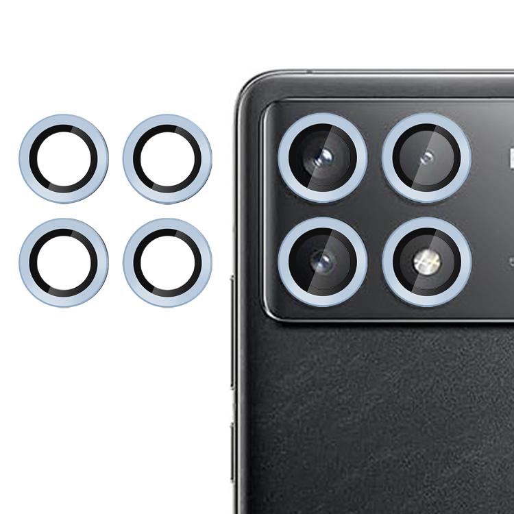For Redmi K70 / K70 Pro / K70E Kalebol No Flicker Ultra-Thin Individual Camera Lens Tempered Glass Film
