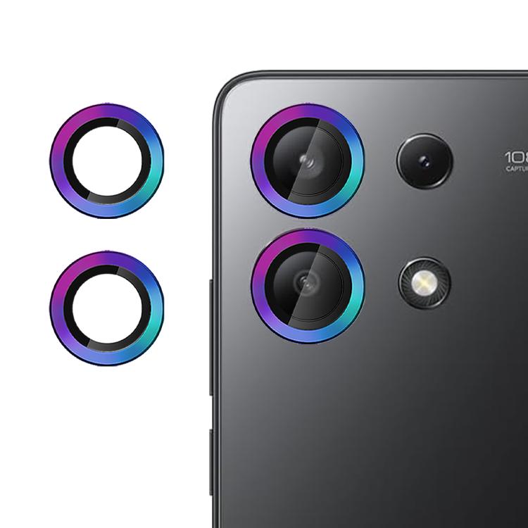 For Redmi Note 13 4G Kalebol No Flicker Ultra-Thin Individual Camera Lens Tempered Glass Film