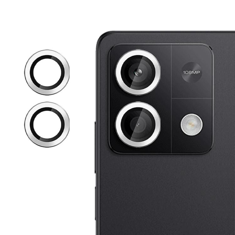 For Redmi Note 13 5G Kalebol No Flicker Ultra-Thin Individual Camera Lens Tempered Glass Film