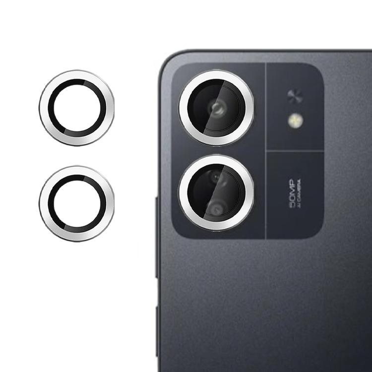 For Redmi 13C 4G Kalebol No Flicker Ultra-Thin Individual Camera Lens Tempered Glass Film