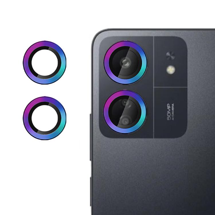 For Redmi 13C 4G Kalebol No Flicker Ultra-Thin Individual Camera Lens Tempered Glass Film