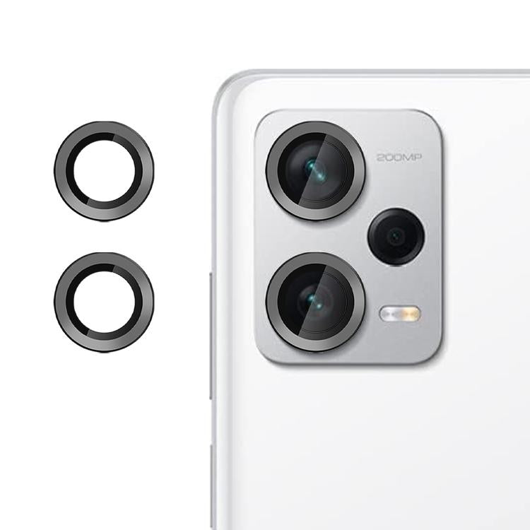 For Redmi Note 12 Pro+ Kalebol No Flicker Ultra-Thin Individual Camera Lens Tempered Glass Film