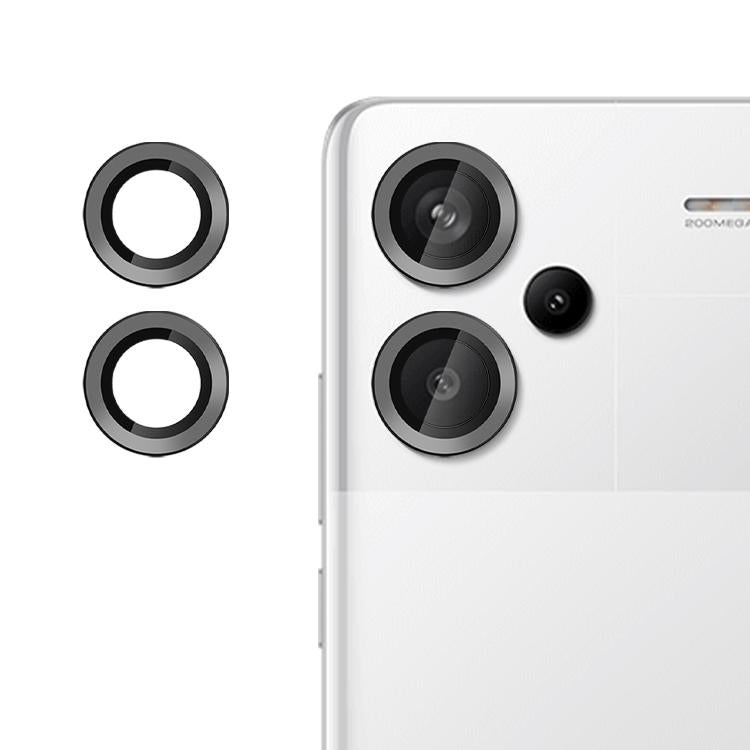 For Redmi Note 13 Pro+ Kalebol No Flicker Ultra-Thin Individual Camera Lens Tempered Glass Film