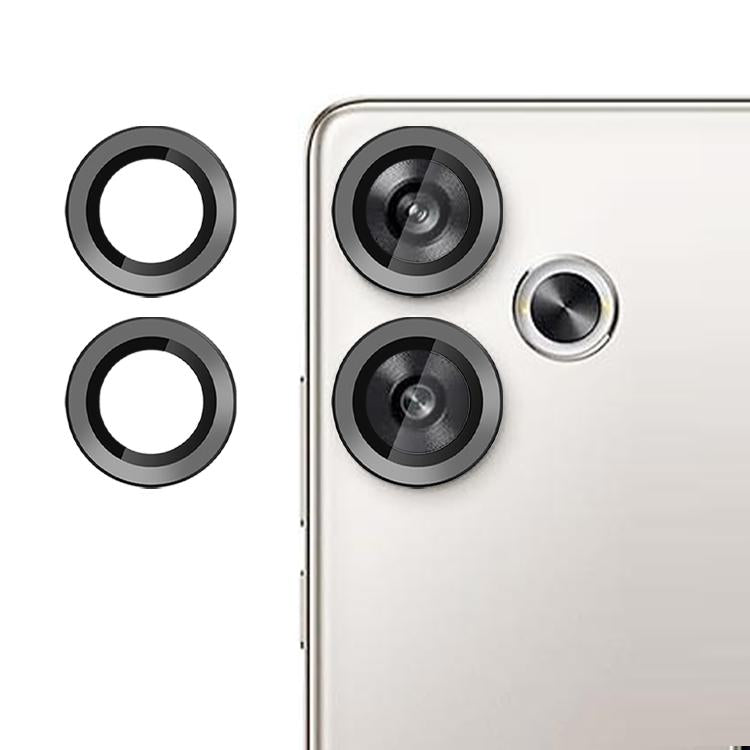 For Xiaomi Poco F6 Kalebol No Flicker Ultra-Thin Individual Camera Lens Tempered Glass Film