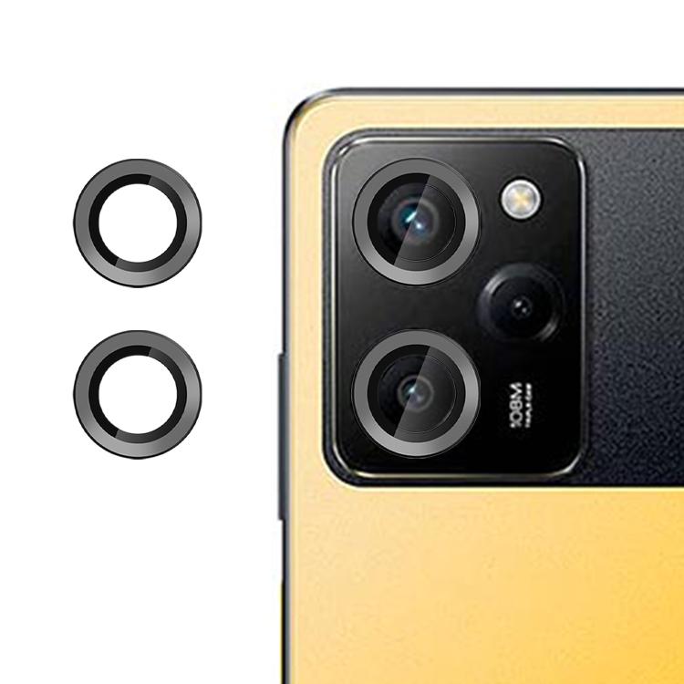 For Xiaomi Poco X5 Pro Kalebol No Flicker Ultra-Thin Individual Camera Lens Tempered Glass Film