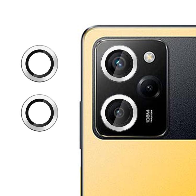 For Xiaomi Poco X5 Pro Kalebol No Flicker Ultra-Thin Individual Camera Lens Tempered Glass Film