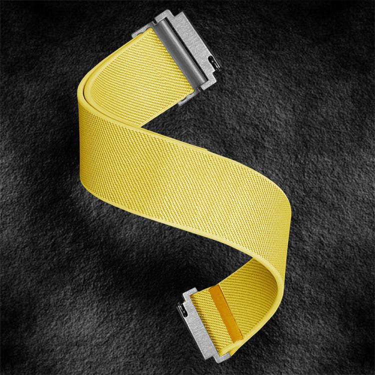 18mm Adjustable Single Loop Elastic Nylon Watch Band