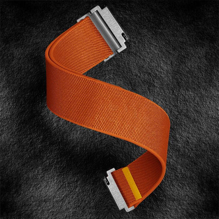 18mm Adjustable Single Loop Elastic Nylon Watch Band