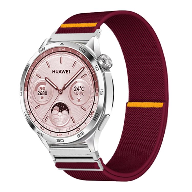 18mm Adjustable Single Loop Elastic Nylon Watch Band