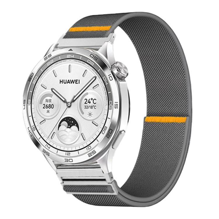 18mm Adjustable Single Loop Elastic Nylon Watch Band