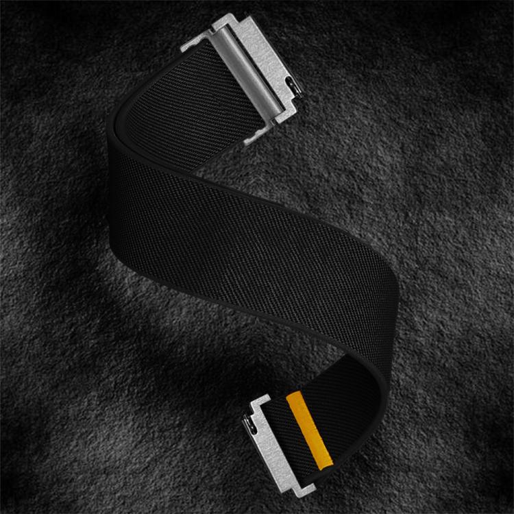 18mm Adjustable Single Loop Elastic Nylon Watch Band