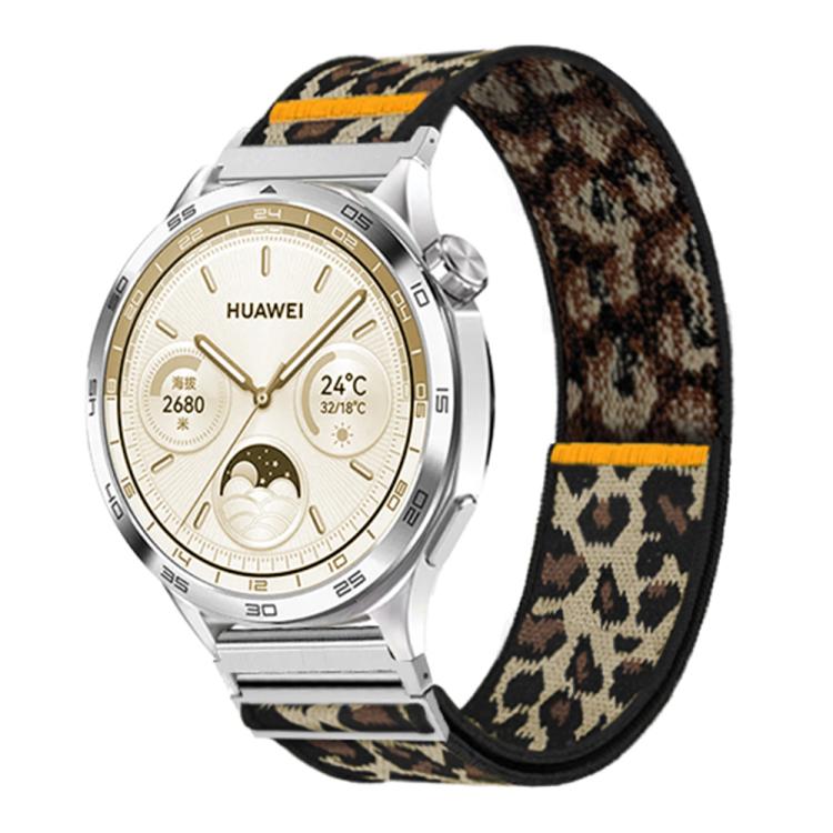 18mm Adjustable Single Loop Elastic Nylon Watch Band