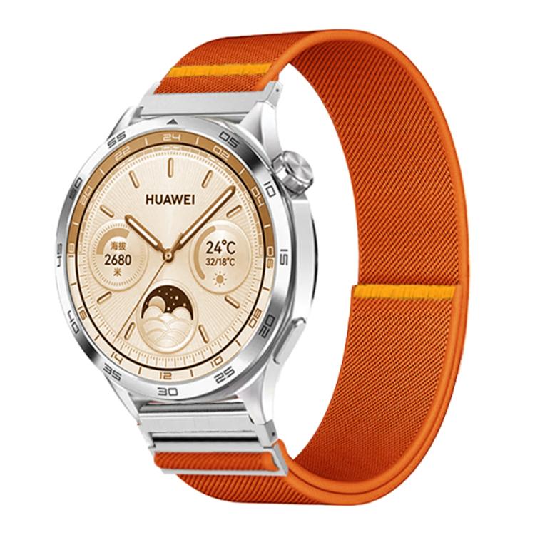 20mm Adjustable Single Loop Elastic Nylon Watch Band