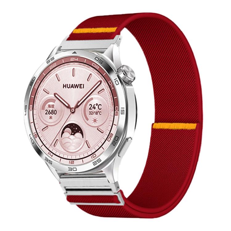 20mm Adjustable Single Loop Elastic Nylon Watch Band