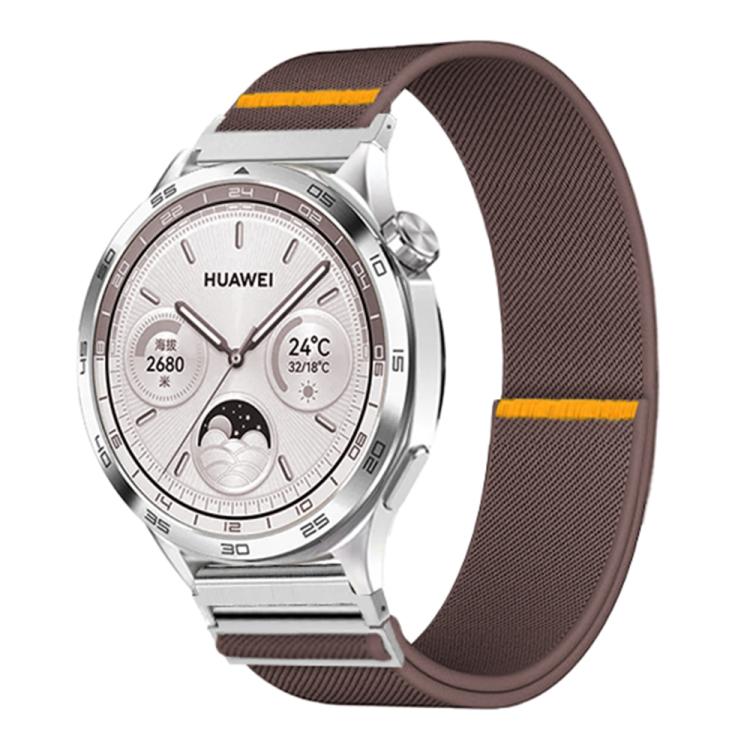 20mm Adjustable Single Loop Elastic Nylon Watch Band