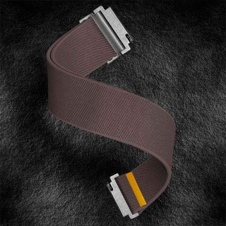22mm Adjustable Single Loop Elastic Nylon Watch Band