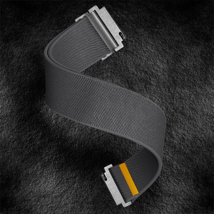 22mm Adjustable Single Loop Elastic Nylon Watch Band