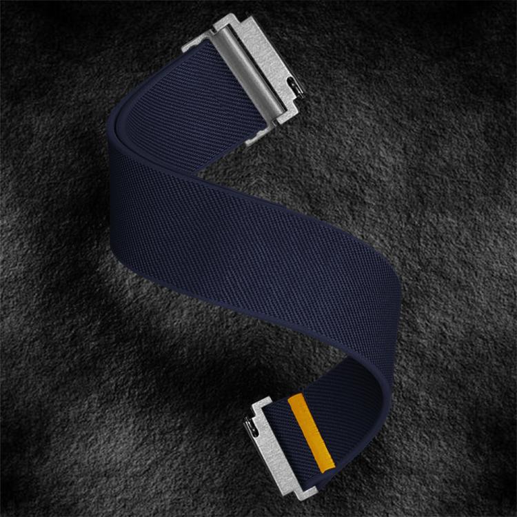 22mm Adjustable Single Loop Elastic Nylon Watch Band